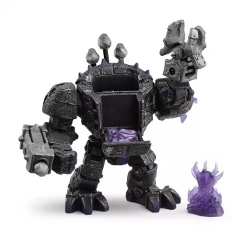 schleich ELDRADOR CREATURES Shadow Master robot s mini-kreatúrou čierny