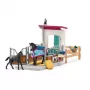 schleich HORSE CLUB konský box s kobylou a žriebäťom, konská stajňa, kone, 5 rokov, viacfarebná, plast