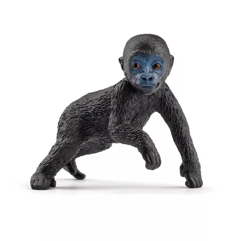 schleich WILD LIFE gorilí rodina, 3 roky, džungľa, divé zvieratá / dobrodružná hračka, čierna, sivá