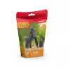 schleich WILD LIFE gorilí rodina, 3 roky, džungľa, divé zvieratá / dobrodružná hračka, čierna, sivá