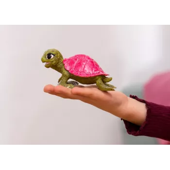Hračka Schleich BAYALA Pink Saphir korytnačka zelená ružová 70759S