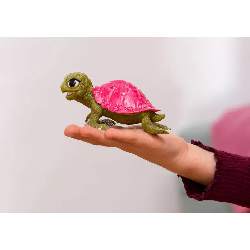 Hračka Schleich BAYALA Pink Saphir korytnačka zelená ružová 70759S