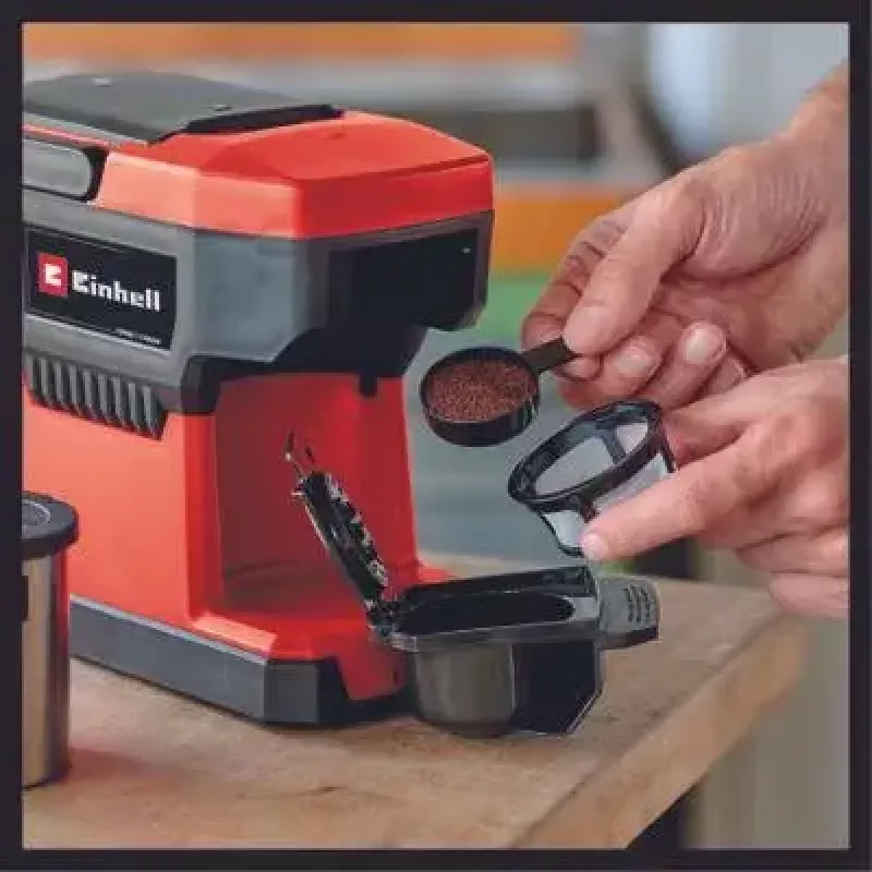 Filtračný kávovar Einhell 0,24 L TE-CF 18 Li-Solo