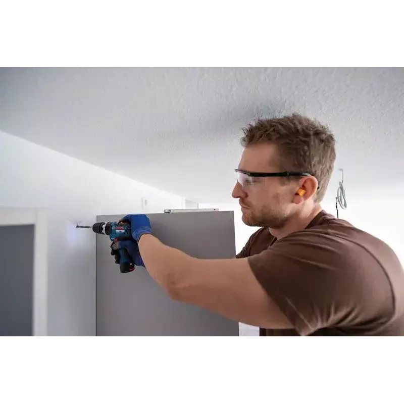 Bosch GSB 12V-35 Professional akumulátorová príklepová vŕtačka 06019J9001, 12 V, 1750 ot./min, L-BOXX, bez akumulátora a nabíjačky, modrá/čierna