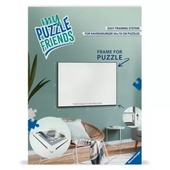 Rám na puzzle Ravensburger 17901 – čierny, pre puzzle, odporúčaný vek 12+