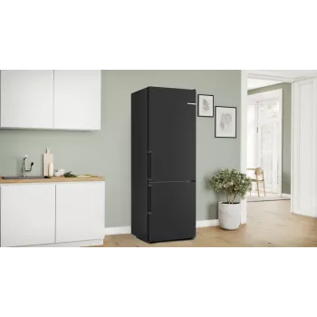 Bosch Serie 4 KGN49VXCT Chladnička s mrazničkou Voľne stojaca 440 l Nerez