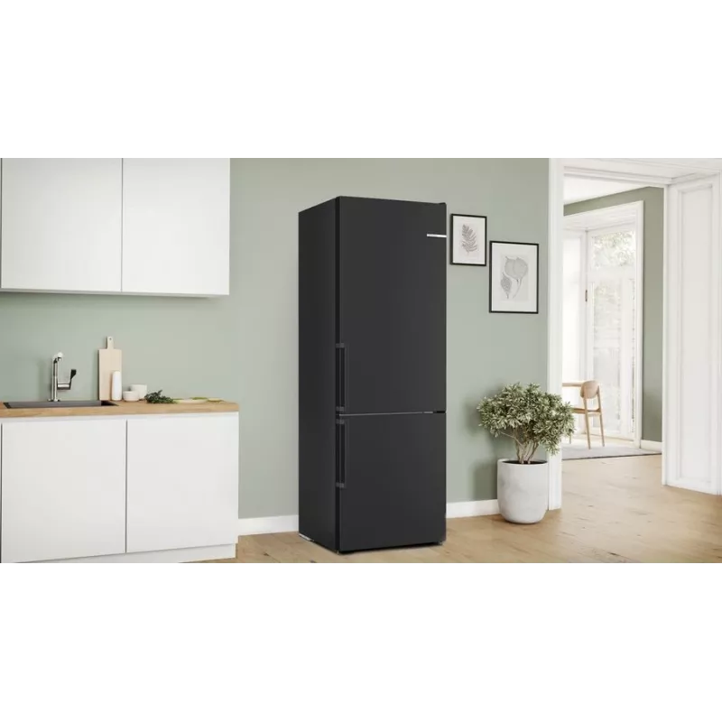 Bosch Serie 4 KGN49VXCT Chladnička s mrazničkou Voľne stojaca 440 l Nerez