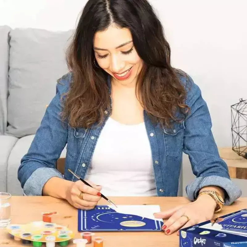Maľovanie podľa čísel Ravensburger CreArt – znamenie Strelec, model 23741
