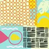 Farebná sada Ravensburger CreArt Funky Shapes – malset pre kreatívne umelecké projekty