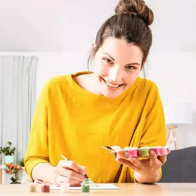 Malset Ravensburger CreArt – Exotické rastliny (model 23729) maľovanie podľa čísel