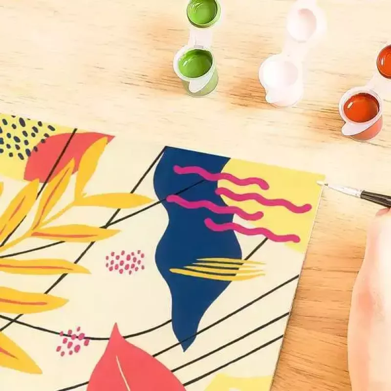 Malset Ravensburger CreArt Playful Plants — kreatívny malset, model 23638