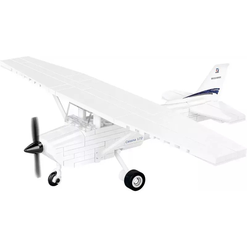 Stavebnica Cobi Cessna 172 Skyhawk biela stavebnica