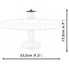 Stavebnica Cobi Cessna 172 Skyhawk biela stavebnica