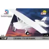 Stavebnica Cobi Cessna 172 Skyhawk biela stavebnica