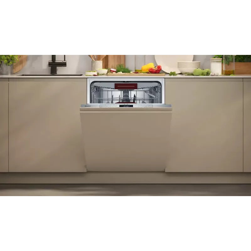Vstavaná umývačka riadu NEFF N50 S155ECX01E – 14 súprav riadu, Home Connect, energetická trieda B, 42 dB