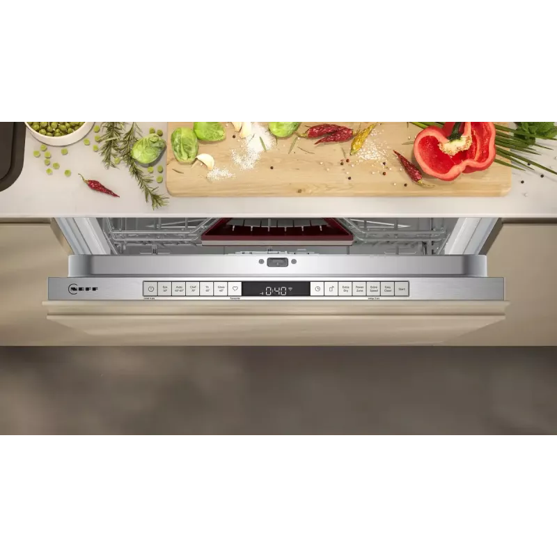 Vstavaná umývačka riadu NEFF N50 S155ECX01E – 14 súprav riadu, Home Connect, energetická trieda B, 42 dB