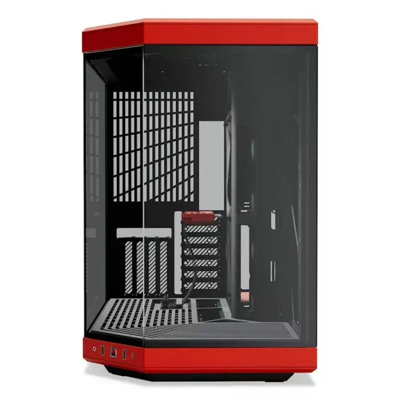 PC skriňa HYTE Y70 Midi Tower čierna, červená