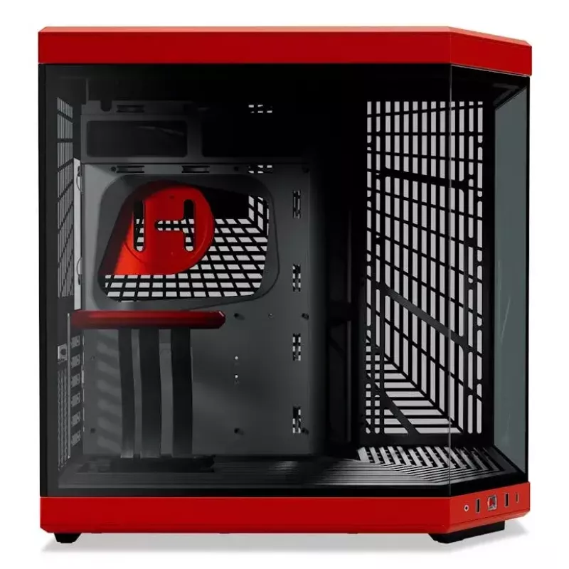 PC skriňa HYTE Y70 Midi Tower čierna, červená