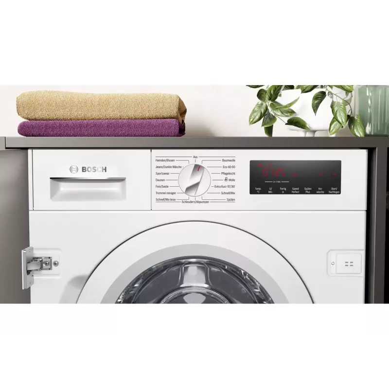 Bosch Serie 8 WIW28443 práčka predné plnenie 8 kg 1400 ot/min biela