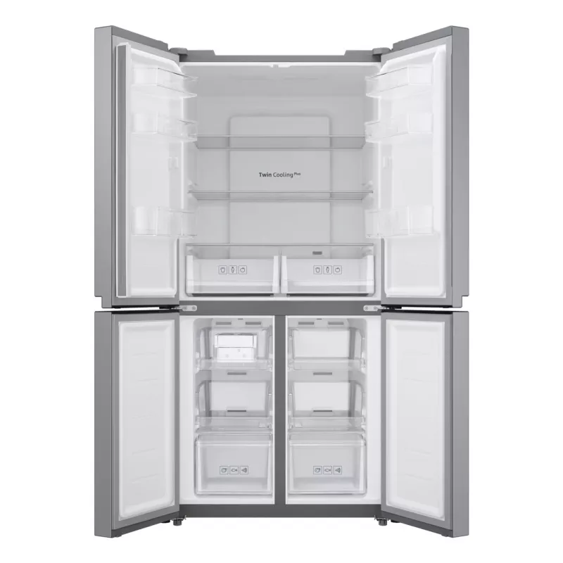 Samsung RF48A400EM9 Side-by-Side chladnička voľne stojaca 488 l strieborná