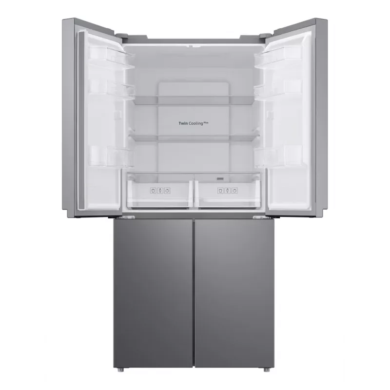 Samsung RF48A400EM9 Side-by-Side chladnička voľne stojaca 488 l strieborná