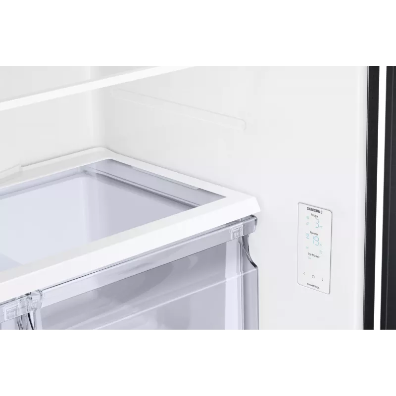 Samsung RF50C530EB1 Side-by-Side chladnička voľne stojaca antracit