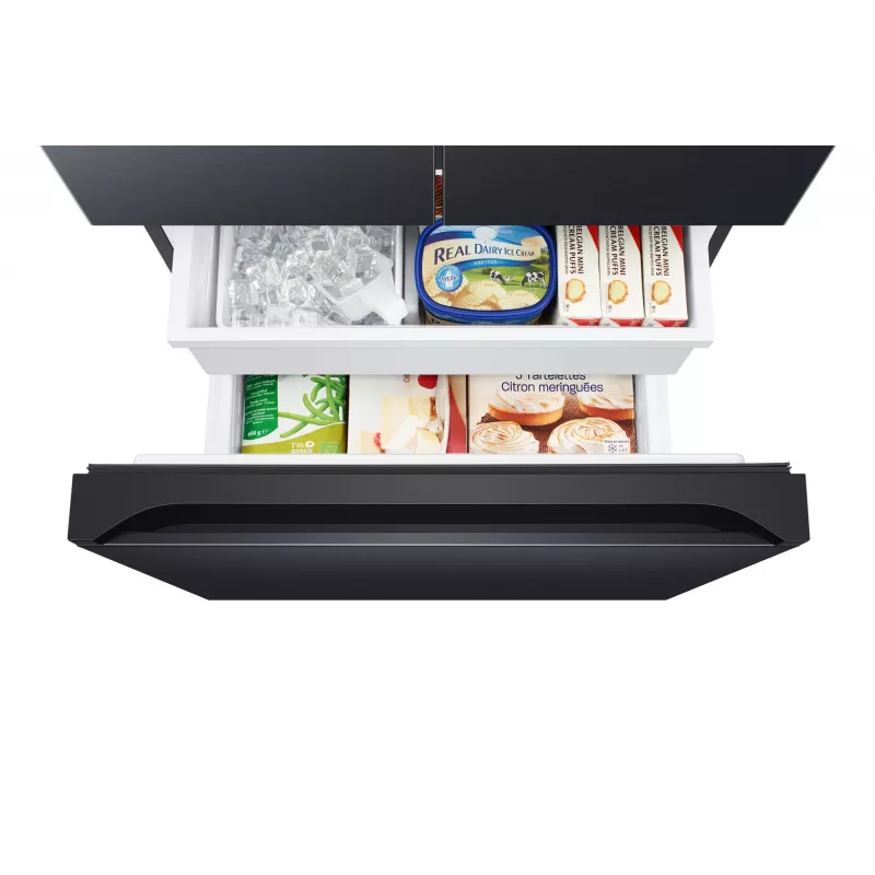 Samsung RF50C530EB1 Side-by-Side chladnička voľne stojaca antracit