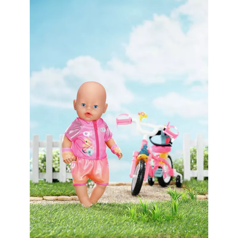 BABY born oblečenie na bicykel 43 cm sada oblečenia pre bábiky
