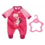 Detský overal pre bábiky BABY born 832646 — skladacie oblečenie pre bábiky, odporúčaný vek 3+