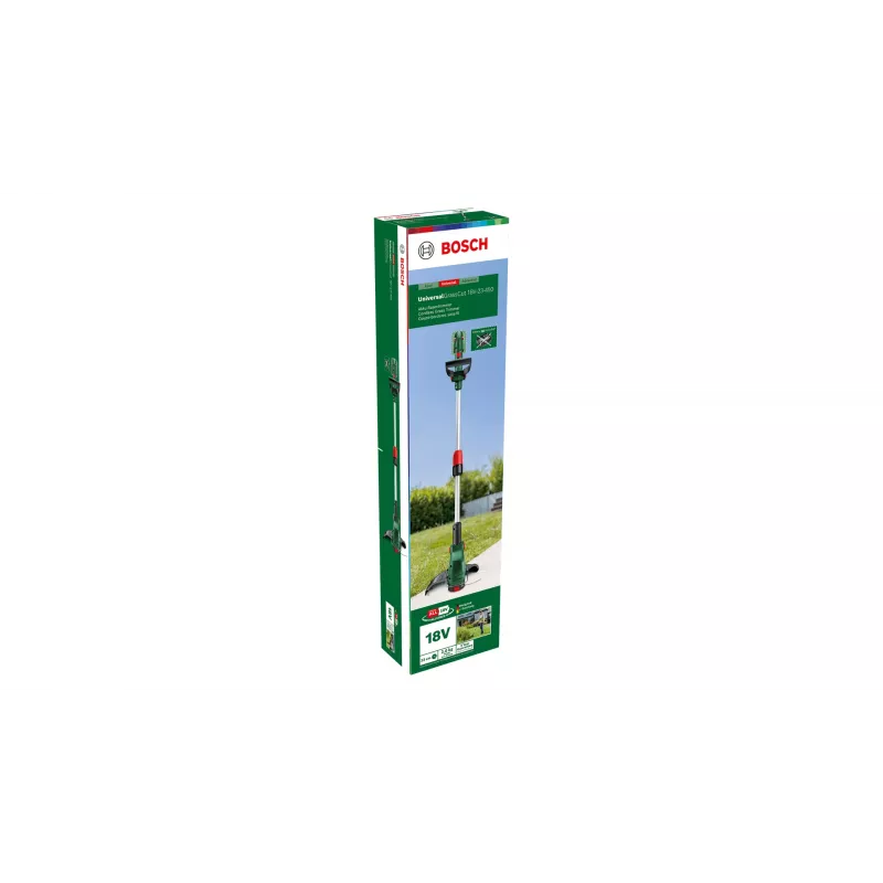 Bosch UniversalGrassCut 18V-26-500 26 cm batéria čierna, zelená