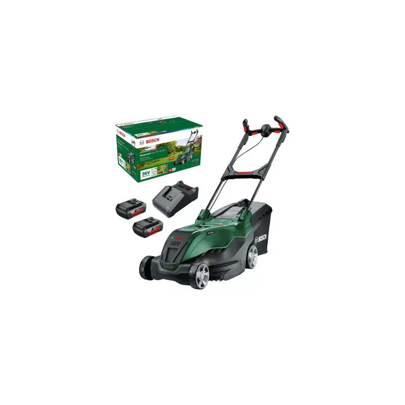 Bosch AdvancedRotak kosačka so sedením batéria zelená