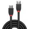 Lindy 1m High Speed HDMI kábel, Black Line, 1 m, HDMI Type-A (štandard), HDMI Type-A (štandard), 4096 x 2160 pixelov, 18 Gbit/s, čierny