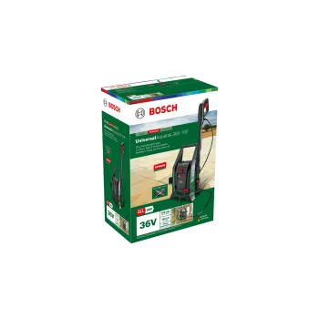 Bezdrôtový vysokotlakový čistič Bosch UniversalAquatak 36V-100 — sada so samonasávaním, akumulátorový systém POWER FOR ALL