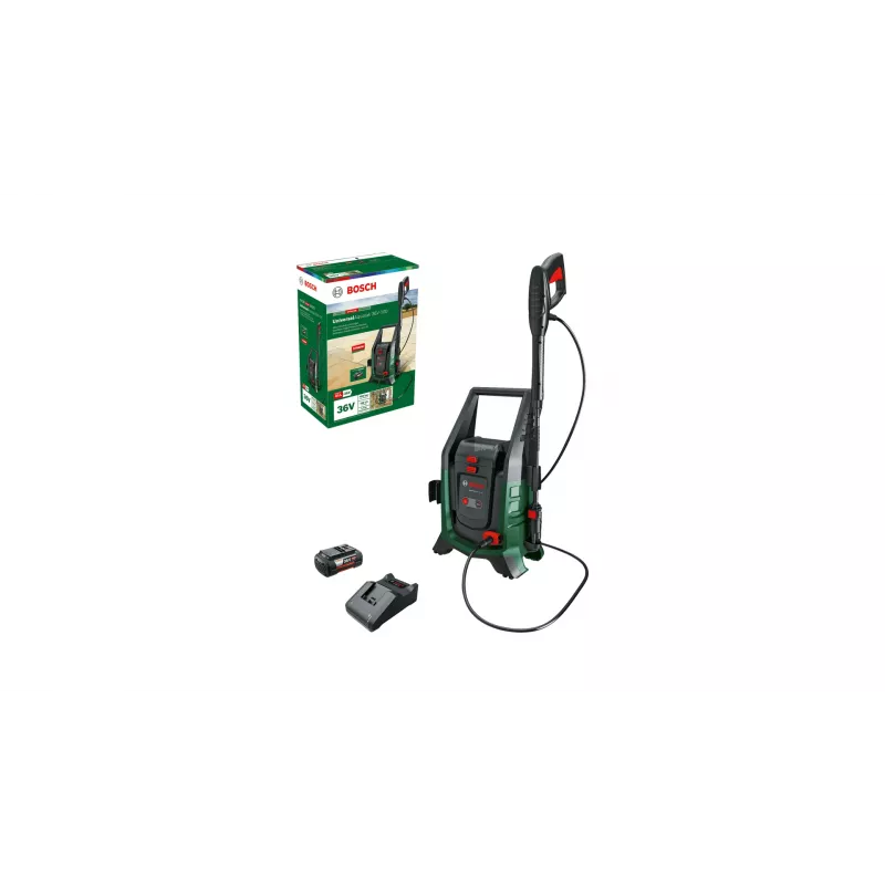 Vysokotlakový čistič Bosch UniversalAquatak 36V-100 — 100 bar, 36V akumulátorový