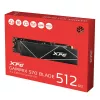 SSD M.2 512 GB ADATA XPG GAMMIX S70 BLADE — PCIe 4.0 NVMe, čítanie 7400 MB/s, zápis 2600 MB/s