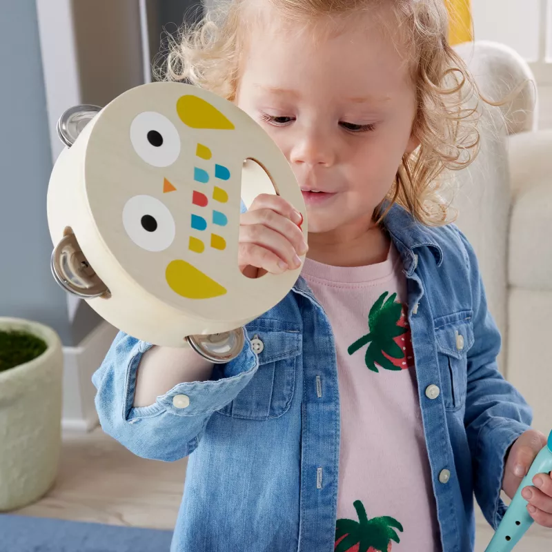 Mattel hudobná darčeková sada s drevenými nástrojmi pre malé deti