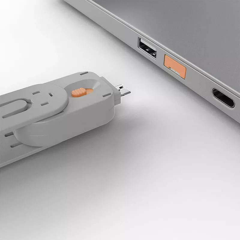 Portblocker Lindy USB Port Blocker balenie 4 ks farebný kód oranžová