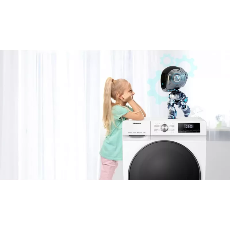 Hisense WFQA7014EVJM práčka plnená spredu 7 kg 1310 ot/min biela