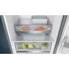 Siemens iQ500 KG39E8XBA voľne stojaca chladnička s mrazničkou, 343 l (249 l + 94 l), 201 cm, energetická trieda B, čierna / nehrdzavejúca oceľ