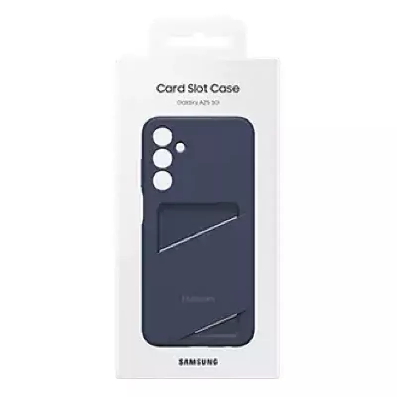 Samsung EF-OA256TBEGWW puzdro s priehradkou na karty pre Galaxy A25 5G, TPU, modro-čierne