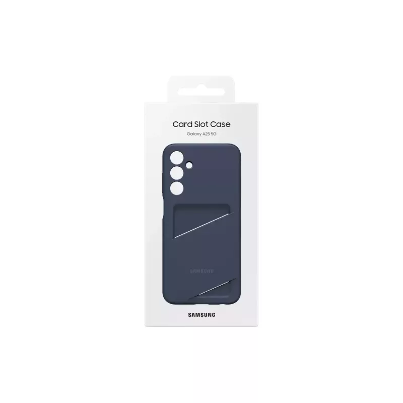 Samsung EF-OA256TBEGWW puzdro s priehradkou na karty pre Galaxy A25 5G, TPU, modro-čierne