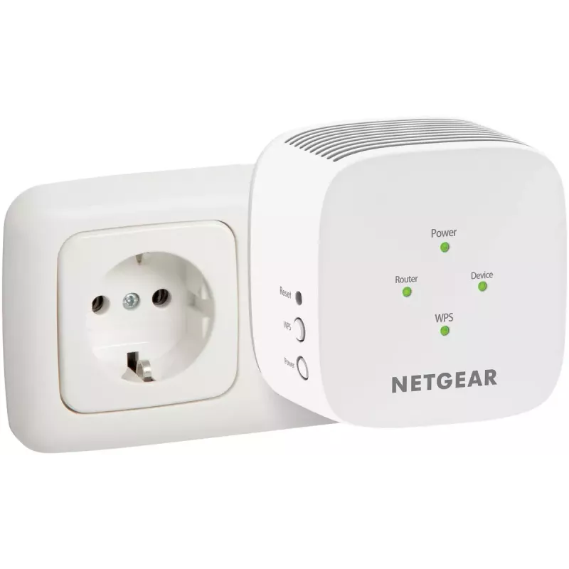 NETGEAR EX6110 sieťový vysielač a prijímač biela 10, 100, 300 Mbit/s