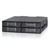 Puzdro na SSD Icy Dock ToughArmor MB699VP-B V3 4 disky 2,5 palca PCIe