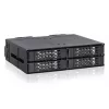 Puzdro na SSD Icy Dock ToughArmor MB699VP-B V3 4 disky 2,5 palca PCIe