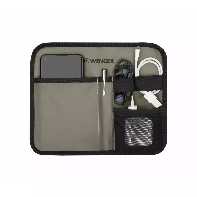 Bežný batoh Wenger SwissGear Meteor čierny polyester PVC rPET