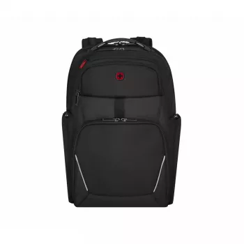 Bežný batoh Wenger SwissGear Meteor čierna polyester PVC rPET