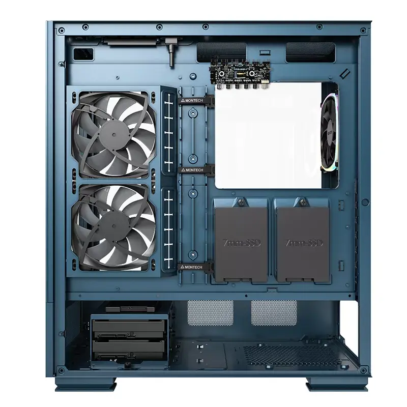 PC skriňa Montech SKY TWO Midi Tower modrá