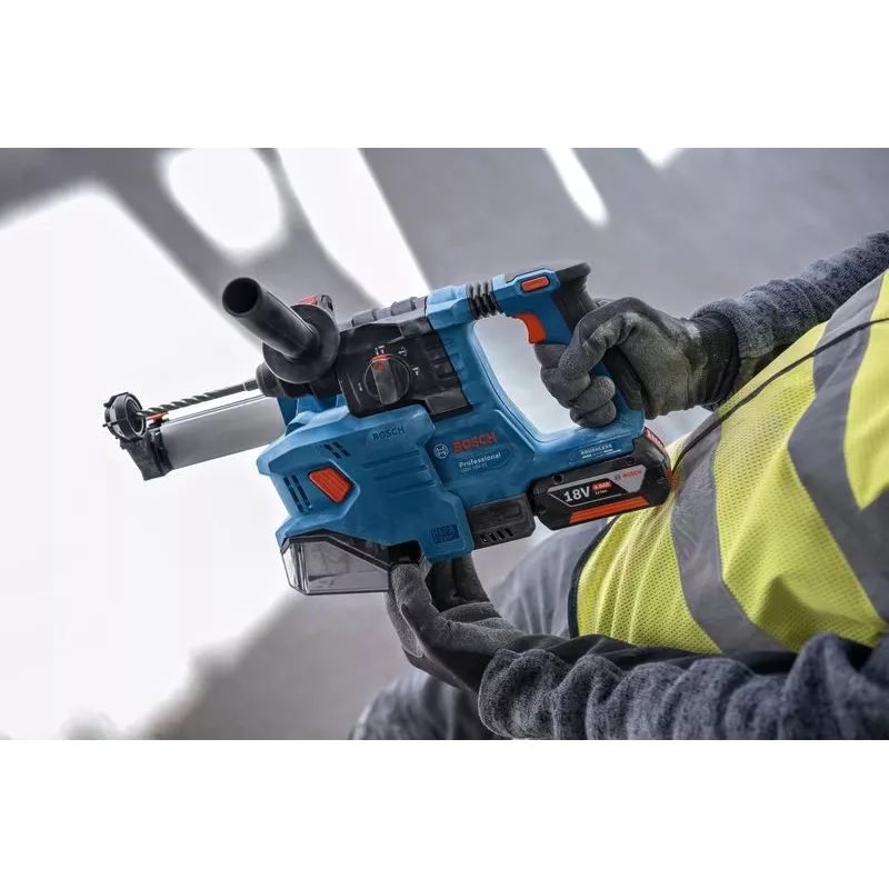 Bosch GDE 18V-12 Professional akumulátorový nadstavec na odsávanie prachu, 18 V, max. Ø vrtáka 10 mm, bez akumulátora, modrý