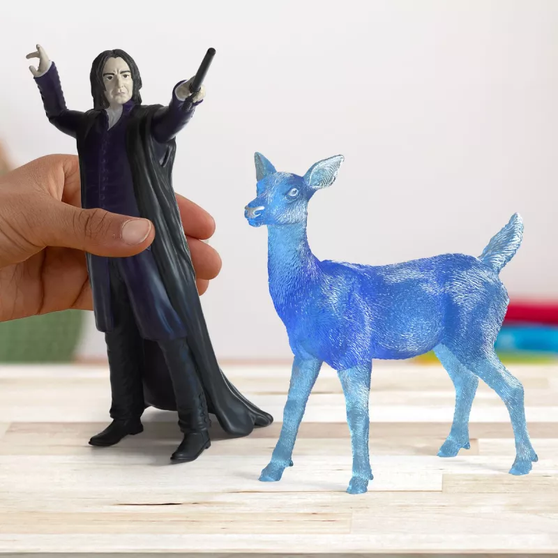 Sada figúrok Schleich Professor Snape & Patronus, model 1253938, viacfarebná