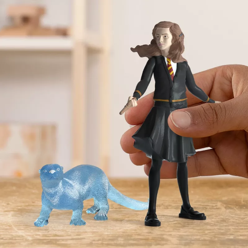 Schleich 42681 Wizarding World Harry Potter Hermione Granger a Patronus, hracia figúrka